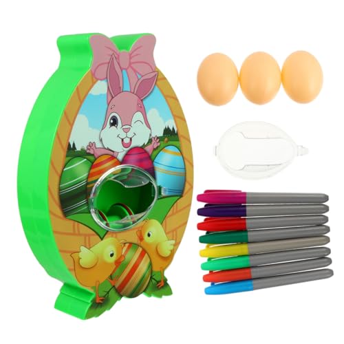 ibasenice 1 Satz Maschine zum Bemalen von Eiern ostereier anmalen mit kindern easter egg decoration Ostereier bemalen für Ostereier Malset Osterei- Ei-Malset ABS-Material von ibasenice