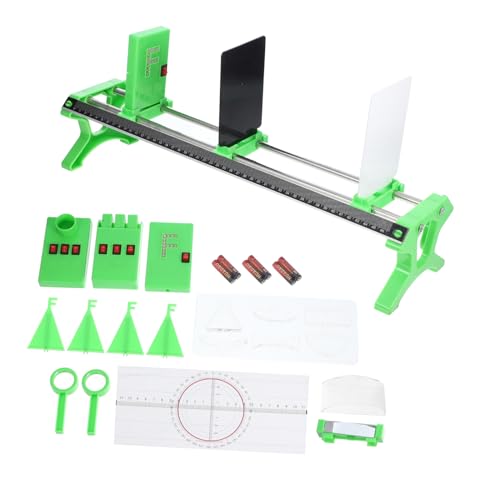 ibasenice 1 Satz Optische Instrumente Optik ausrüstung optische Bankausrüstung Erkundungsset Physik experimente Physics Toys Physik-Experimentierset Optik Experimentierkasten Abs Green von ibasenice