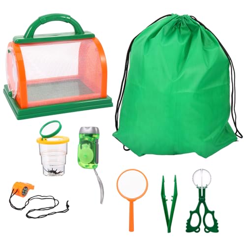 ibasenice Catcher Kit für Kinder Jungen und Mädchen Outdoor Abenteuer Spielzeug Set Camping Spielzeug für Jungen und Mädchen Wanderspielzeug für Kleinkinder von ibasenice