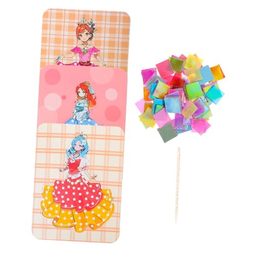 ibasenice 1 Set Kinder Prinzessin Dress up Punktion Malerei Handwerk Kit von ibasenice