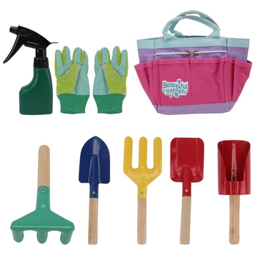 ibasenice 1 Satz Pflanzwerkzeuge Für Sandkastenspielzeug Für Strandbagger- Mini-strandbagger Rechen Kelle Für Gartenwerkzeug Für Handkelle Garten Eisen von ibasenice