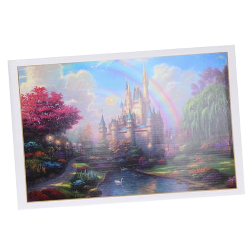 ibasenice 1 Satz Puzzle- Für Entwicklungsspielzeug Pädagogisch Für Landschaft Puzzles Landschaftspuzzle Landschafts-Puzzle-Spiel Spielset Puzzles Für von ibasenice