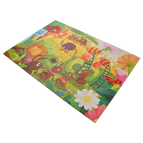 ibasenice 1 Satz Puzzle für Kinder Puzzles für Kinder im Alter von 4-8 Jahren Kinderspielzeug Kinder Puzzle rätselbuch Kinder Kleinkind-Puzzle Kinderpuzzles im Alter von 3-5 Jahren Papier von ibasenice