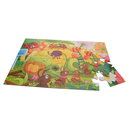 ibasenice 1 Satz Puzzle für rätselbuch kinderpuzzle Papierpuzzle knobeleien für Papierpuzzles für Vorschulpuzzles für im Alter von 3-5 Jahren von ibasenice