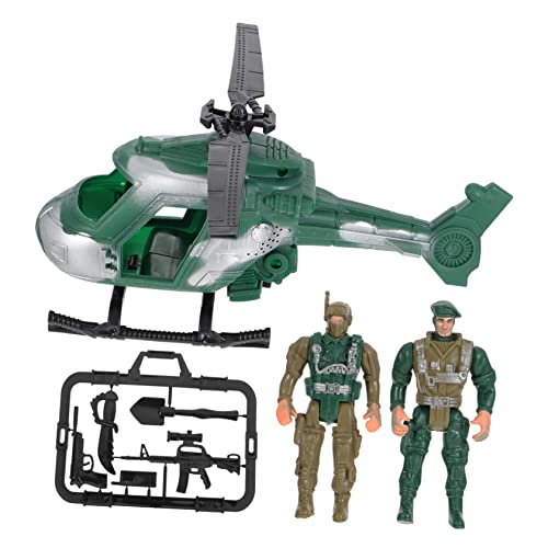 ibasenice 1 Satz Soldaten Modell Miniaturfiguren Militärspielset für Kinder Soldat Spielset Actionfiguren Spielzeug für Kinder kinderspielzeug Jungenspielzeug militärisches Spielzeug Plastik von ibasenice