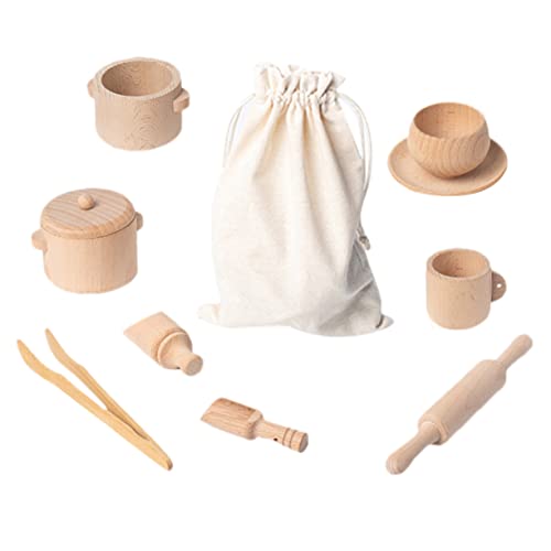 ibasenice 1 Satz Spielhaus Teeservice Mädchen Rollenspiel Teezeit küchenspielzeug für Kitchen Toys for für Kleinkinder und Mädchen Spielset für Kleinkinder von ibasenice