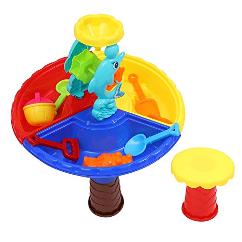 ibasenice 1 Satz Strandtisch für sandtisch für Children's Sand Table Creative Sand Play Sand Plaything Table sandtisch zusammenbauen lustiges Plastik von ibasenice