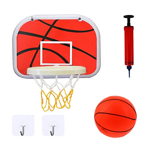 ibasenice 1 Set Basketballständer Mini Kinderspielzeug Basketball Basketbälle Basketballkorb Kunststoff Basketballwand Basketballspielzeug Basketballspielspielzeug von ibasenice