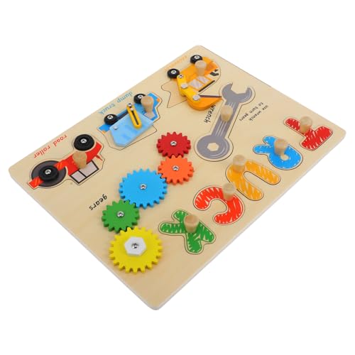 ibasenice 1 Set Beschäftigtes Brett Spielzeug Werkzeuge Puzzles Puzzle Reisespielzeug Für Kleinkinder Kinder Lernspielzeug Spielzeug Für Kinder Interaktives Spielzeug Kinder von ibasenice