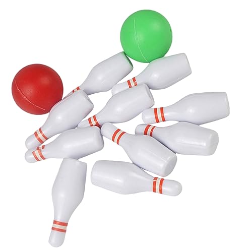 ibasenice 1 Set Bowling Tabletop Bowling Spiel Kunststoff Mini Versorgung von ibasenice