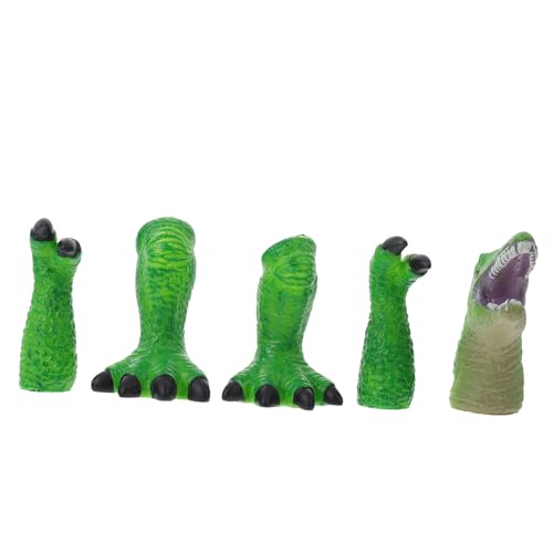 ibasenice 1 Set Dinosaurier Fingerpuppe Dinosaurier Party Dinosaurier Dinosaurier Kleine Spielzeuge Puppen Dinosaurier Kuchenaufsatz Dinosaurier Buch Dinosaurier Hase von ibasenice