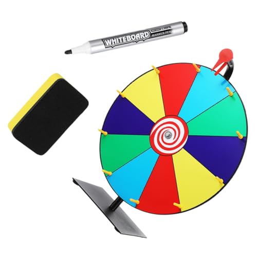 ibasenice 1 Set Drehteller Brettspiel Karneval Preise Preisrad Partyzubehör Mini Zum Bemalen Spielrad Spinnrad Für Preise Verlosungsrad PVC von ibasenice