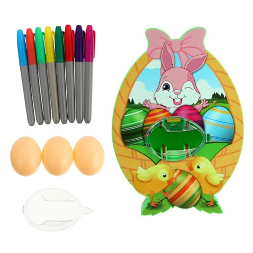 ibasenice 1 Set Eiermalmaschine Für Kinderspielzeug Osteraktivitäten Ostertag Ostereier Dekorationsmaschine Osterei Dekorateur Malei Osterei Abs Material von ibasenice