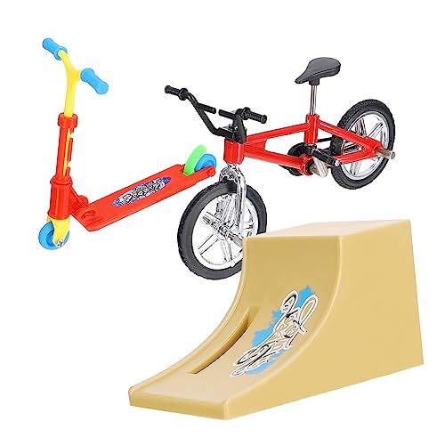 ibasenice 1 Set Fingerfahrrad Kinderroller Minispielzeug Minifahrrad Erleichterungsspielzeug Kindersportspielzeug Fingerspitzen Sportspielzeug Tragbares Fingerspielzeug von ibasenice