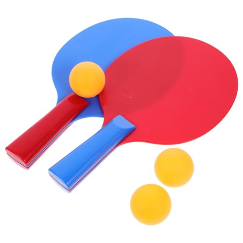 ibasenice 1 Set Kindersportausrüstung Flexibler Schaft Tischtennisschläger Paddel Maschine Schläger Spiel Organizer Racquetballschläger Griffbälle Pong Federball Badminton Verstellbarer von ibasenice