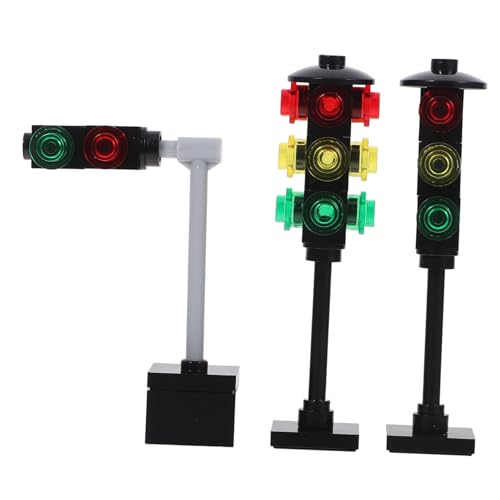 ibasenice 1 Set Pädagogisches Ampel Für Spielset Gefälschte Straßenlampe Ampel Für Ampel Spielset Ampel von ibasenice