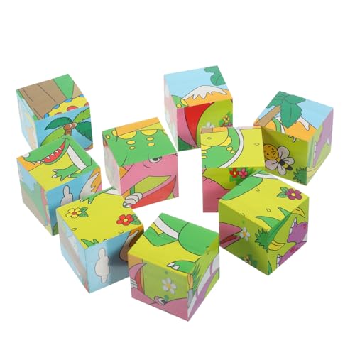 ibasenice 1 Set Pädagogisches Puzzle-Spielzeug, Kleinkind-Puzzle-Spielzeug, Lernpuzzle, Kinderspielzeug, Holzpuzzle von ibasenice