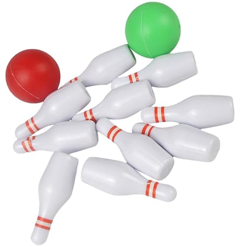 ibasenice 1 Set Partygeschenke Kleines Bowling Mini Hauszubehör Kleines Bowlingspiel Aus Kunststoff ibasenice 1 Set Partygeschenke Kleines Bowling Mini Hauszubehör Kleines Bowlingspiel Aus Kunststoff von ibasenice