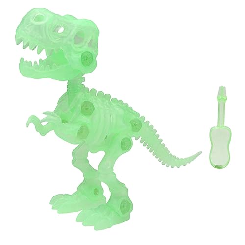 ibasenice Kids Toys 1 Set Schraubendreher Dinosaurier Kinderspielzeug Minispielzeug Dinosaurier Dinosaurier Dinosaurier Modell Werkzeuge Dinosaurier Prop DIY Dinosaurier Skelette Montage Kunststoff von ibasenice