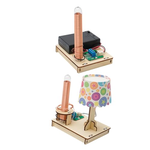 ibasenice 1 Set Set Spielzeug Hüpfbälle Kit Vorbau Wissenschaftsset Für Kinder Elektronik Elektroautos Für Magnetisches Spielzeug Jungenspielzeug Schaltkreishersteller Modellbausätze Birke von ibasenice