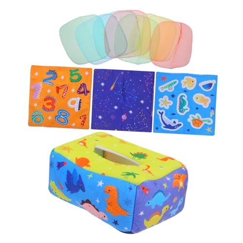 ibasenice 1 Set Taschentuchbox Spielzeug Kleinkind Spielzeug Spielzeug Säuglings Fingertrainer Säuglings Handtrainer Lernspielzeug Kleinkinder Sensorisches Spielzeug von ibasenice