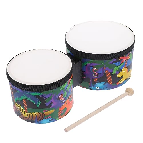 ibasenice 1 Set Trommel Bongos Für Musikinstrumente Für Erwachsene Rhythmus Sticks Schlaginstrumente Für Erwachsene Instrumentenzubehör Schlagzubehör Musikinstrument Erwachsene Holz von ibasenice