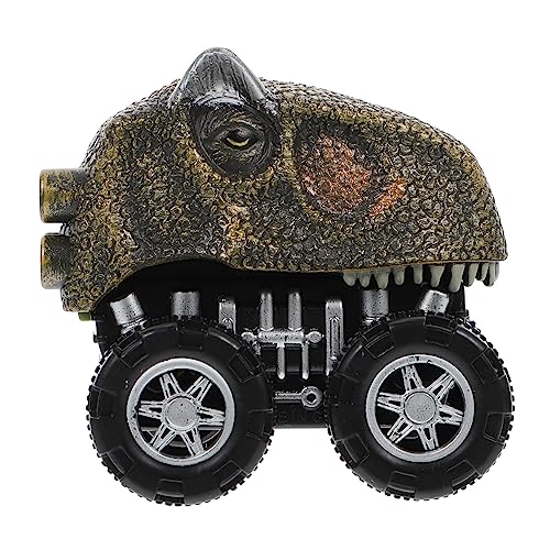 ibasenice 1 Stück Auto zurückziehen Auto puppenwagen Educational Toys Dinosaur Toys saurier Dinosaurier-Automodell Trägheits-Dinosaurier- Plastik von ibasenice