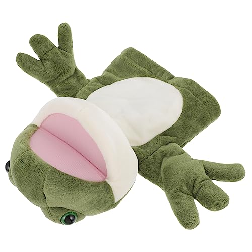 ibasenice 1 Stück Cartoon Tier Handpuppe Entzückende Plüsch Frösche Hand Puppet Spielzeug von ibasenice