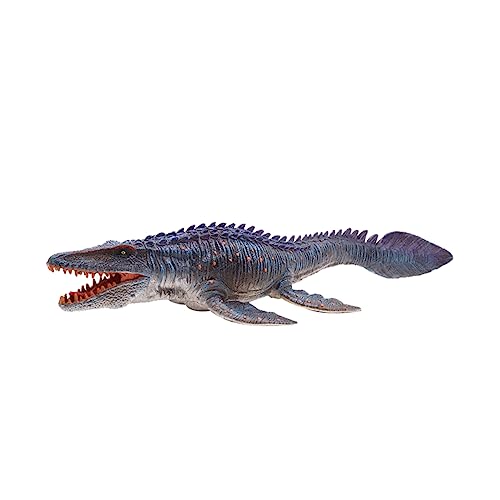 ibasenice 1 Stück Dinosaurier-Modell Dino bastelset saurier Dinosaur Toy Dinosaur lebensechtes Dinosauriermodell tierische Dinosaurierverzierung Blue von ibasenice