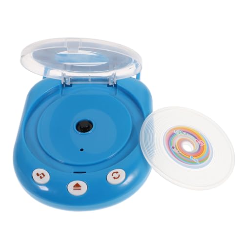 ibasenice Cd-Player-Spielzeug Mini-haushaltsgerät Kinderspielzeug Sicheres Material Entwickelt Potentielle Fähigkeiten Keine Batterie Erforderlich Zufällige Farbe von ibasenice