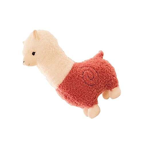 ibasenice 1 Stück Puppenkissen plüschtier Puppen Kuscheltier plushbit Plush Toy kinderspielzeug spielzeuge Plüsch-Alpaka-Puppe Plüschspielzeug Plüsch Rollen von ibasenice