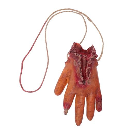 ibasenice 1 Stück Schrecklicher Simulation Hand Schmuck Halloween Party Streich Plaything von ibasenice