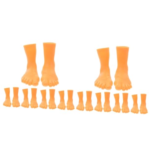 ibasenice 10 Sätze Fingerpuppe Für Party Fingerspielzeug Fingerpuppe Spielzeug Marionetten Spielzeug Puppen Lernspielzeug Winzige Füße Fingerpuppen Mini-fingerpuppe Winzige Fingerhände Vinyl von ibasenice