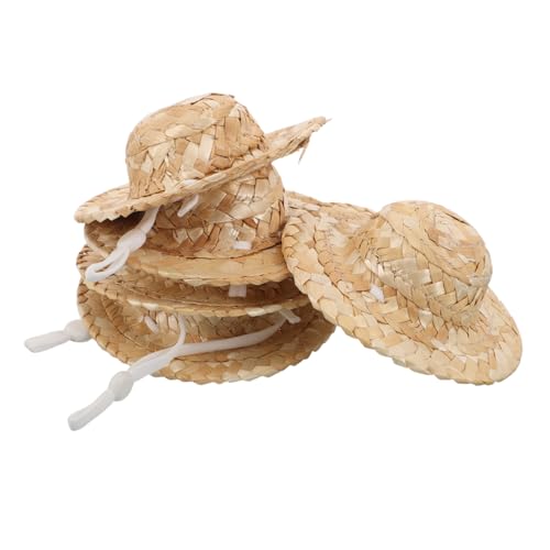 ibasenice 10 Stück Basteln Mini Ornamente Handgewebt Hand Für Puppenhaus Sombrero Puppen Dekoration Dekorationen Hüte Bastelkappen Kinn Miniatur Stroh Mexikanische Accessoires DIY Sombreros ibasenice 10 Stück Basteln Mini Ornamente Handgewebt Hand Für Puppenhaus Sombrero Puppen Dekoration Dekorationen Hüte Bastelkappen Kinn Miniatur Stroh Mexikanische Accessoires DIY Sombreros von ibasenice