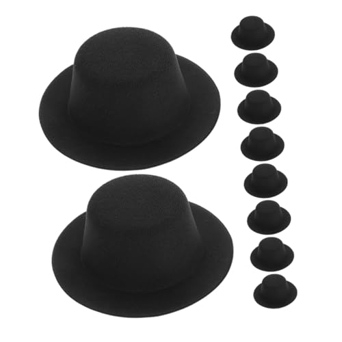 ibasenice 10stücke Miniatur-bowlerhüte Kleine Formelle Hüte Für Bastelprojekte Puppenoutfits Miniaturdisplays Haustierkostüme Weihnachtsdeko ibasenice 10stücke Miniatur-bowlerhüte Kleine Formelle Hüte Für Bastelprojekte Puppenoutfits Miniaturdisplays Haustierkostüme Weihnachtsdeko von ibasenice