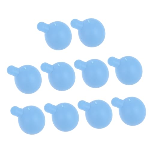 ibasenice 10 Stück Squeeze Stress Ball Presse Blaseneinsatz Für Häkelblasen Spielzeugeinsatz DIY PVC Blaseneinsatz Ersatz Puppenherstellungszubehör von ibasenice