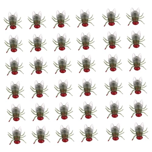 ibasenice 100 Stück Realistische Kunststofffliegen Halloween Deko Unzerbrechliche Fake Insekten Stabile Wiederverwendbare Party Streiche für Halloween April Fool's Day ibasenice 100 Stück Realistische Kunststofffliegen Halloween Deko Unzerbrechliche Fake Insekten Stabile Wiederverwendbare Party Streiche für Halloween April Fool's Day von ibasenice
