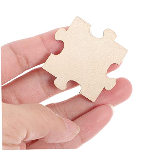 ibasenice 100 Stück Teiliges Holzpuzzle Blanko Puzzleteile zum Bemalen DIY Bastelprojekte Robuste Holzjigsaw Puzzles für Erwachsene Glatte Oberfläche für Kreative Dekorationen ibasenice 100 Stück Teiliges Holzpuzzle Blanko Puzzleteile zum Bemalen DIY Bastelprojekte Robuste Holzjigsaw Puzzles für Erwachsene Glatte Oberfläche für Kreative Dekorationen von ibasenice