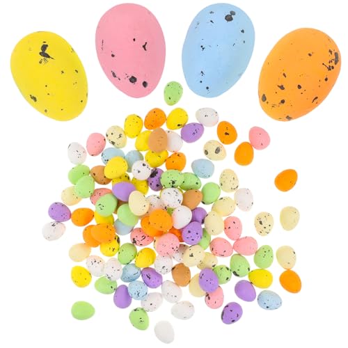 ibasenice 100Pcs Basket Stuffer Ostereier Osterschaum Eggs Party Bevorzugt Vorräte 1. 8 cm von ibasenice