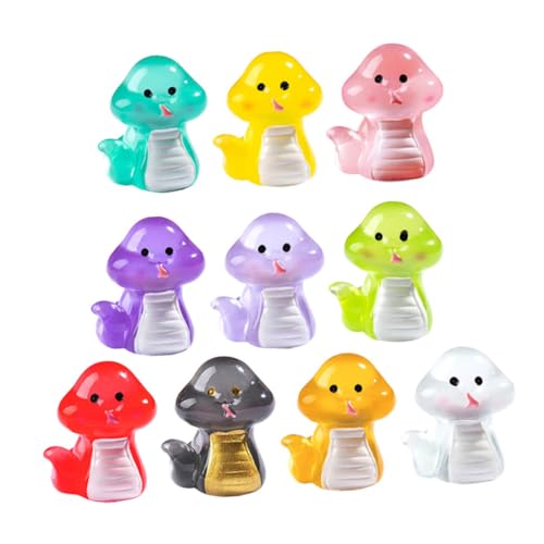 ibasenice 10st Mikro-landschaftsdekoration Minifiguren Mini-Axolotl-Figuren Babybadeutensilien Kleine Figuren Bade Fingerpuppen Kleine Puppen Für Puppenhaus Tiere Aus Glas Kleine Enten Harz von ibasenice