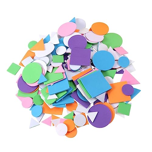 ibasenice 1250 Stück Bunte Eva Schaumstoff Aufkleber Geometrische Formen Selbstklebend DIY Bastelsticker für Schule Scrapbook Wanddekoration und Farben Gemischt ibasenice 1250 Stück Bunte Eva Schaumstoff Aufkleber Geometrische Formen Selbstklebend DIY Bastelsticker für Schule Scrapbook Wanddekoration und Farben Gemischt von ibasenice
