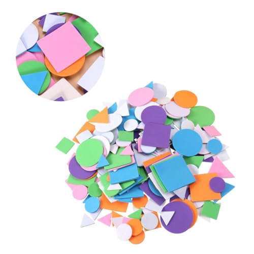 ibasenice 1250 Stück Teiliges Eva Geometrie Sticker Selbstklebend Bunte Schaumstoffaufkleber für DIY Bastelprojekte Schulmaterial Zufällige Sicher und Langlebig ibasenice 1250 Stück Teiliges Eva Geometrie Sticker Selbstklebend Bunte Schaumstoffaufkleber für DIY Bastelprojekte Schulmaterial Zufällige Sicher und Langlebig von ibasenice