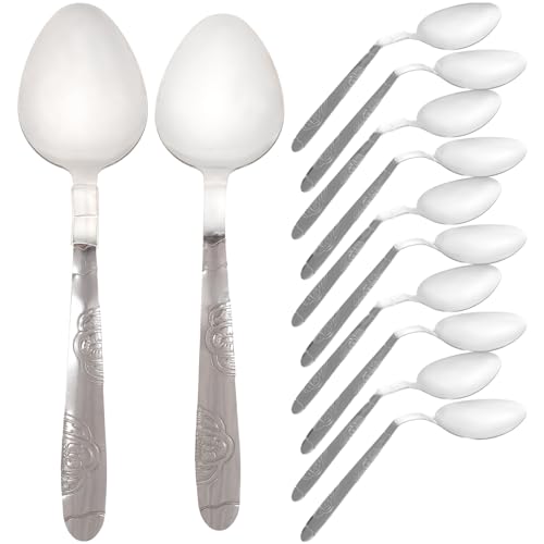 ibasenice 12St Magischer gebogener Löffel für Kleinkinder Mini-Löffel Babylöffel Löffel zu flexlöffel Zaubertrick Requisiten Sachen für Teenager Party-Trick-Requisite Eisen Silver von ibasenice