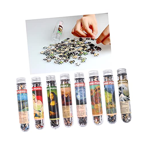 ibasenice 150 Stücke Gesetzt pädagogisches Puzzle punderworld swelter die interessanten com Play The Tubes The worl Mini malerflies rätselpuzzel Papierpuzzle Puzzle für Erwachsene von ibasenice