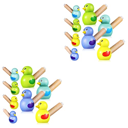 ibasenice 16 Stk Pfeife Mini-Spielzeug Musikspielzeug für Babys Vogel Figur musical toy instruments party spielzeug für kinder Spielzeuge Kinderspielzeug Pfeifspielzeug für Kinder hölzern von ibasenice