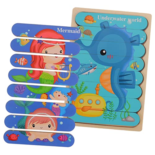ibasenice 1satz Doppelseitiges Holzpuzzle Für Kleinkinder Lernspielzeug Für Vorschulkinder Zur Kognitiver Fähigkeiten Und Logischen Denkens Aus Hochwertigem Holz ibasenice 1satz Doppelseitiges Holzpuzzle Für Kleinkinder Lernspielzeug Für Vorschulkinder Zur Kognitiver Fähigkeiten Und Logischen Denkens Aus Hochwertigem Holz von ibasenice
