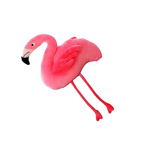 ibasenice 1Stk Flamingo-Spielzeug Mädchen Spielzeug Plüschtiere Plüschspielzeug für Babys Spielzeug für Kinder kinderspielzeug gartendeko Plüsch-Flamingo-Puppe Flamingo-Schmuck Stoff Rosa von ibasenice