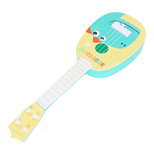 ibasenice 1Stk Gitarreninstrument Musikinstrumente, kleines Ukulele für -Saiten Gitarre für Früherziehung Musikinstrument Gitarrenspielzeug von ibasenice