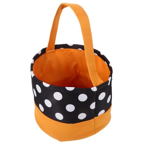 ibasenice 1Stk Halloween-Einkaufstasche Süßigkeiten-Geschenkkorb kreative Tragetasche Halloween-Taschen Geschenkkörbe halloween tasche exquisite Süßigkeitentasche Halloween-Korb Stoff von ibasenice