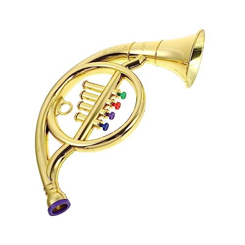 ibasenice 1pc Simulierte Französisch Horn Spielzeug Für Jungen Und Mädchen Realistische Horn Modell Exquisite Handwerkskunst von ibasenice